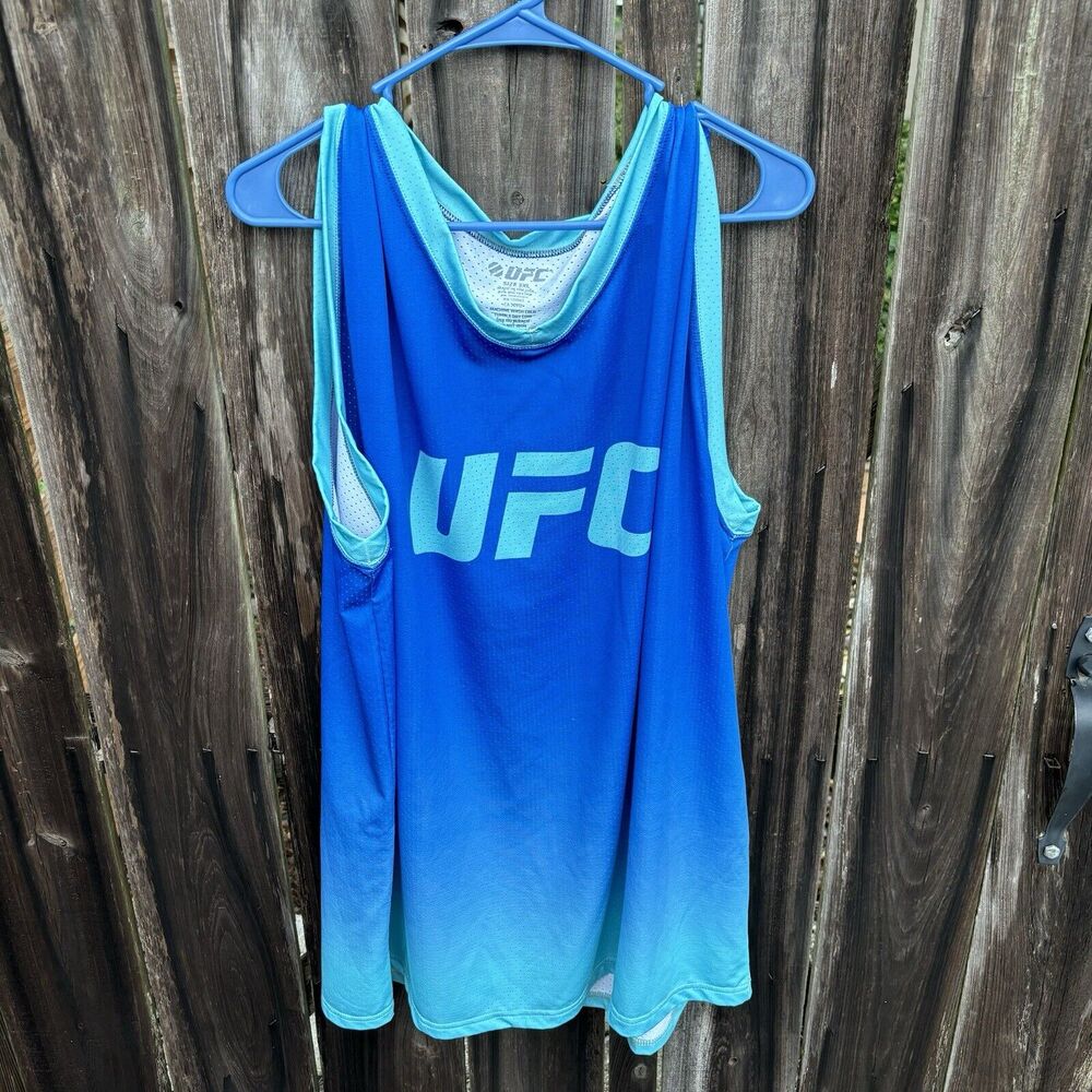 UFC Team Faber TUF 22 Urijah Faber Blue Jersey Size 3XL